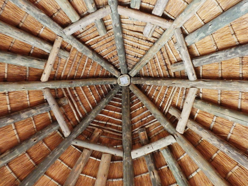 Roof of the camp store.